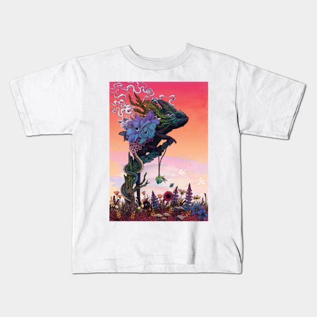 Phantasmagoria Kids T-Shirt by MatMiller